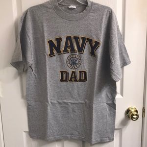 US Navy Dad T-shirt, Large, EUC